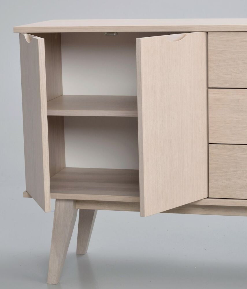 FILIPPA Sideboard Weiß pigmentiert 150x40x85cm - ZEN ZONE Furniture