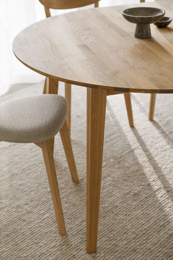 FILIPPA Esstisch Eiche 120x120x75cm - ZEN ZONE