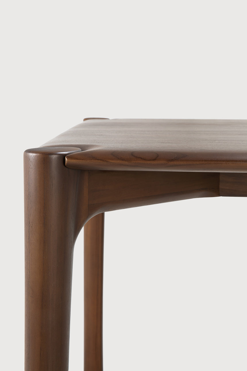 PI Esstisch - lackiertes Teak - braun - rechteckig - 200 x 95 x 76 cm - ZEN ZONE Furniture