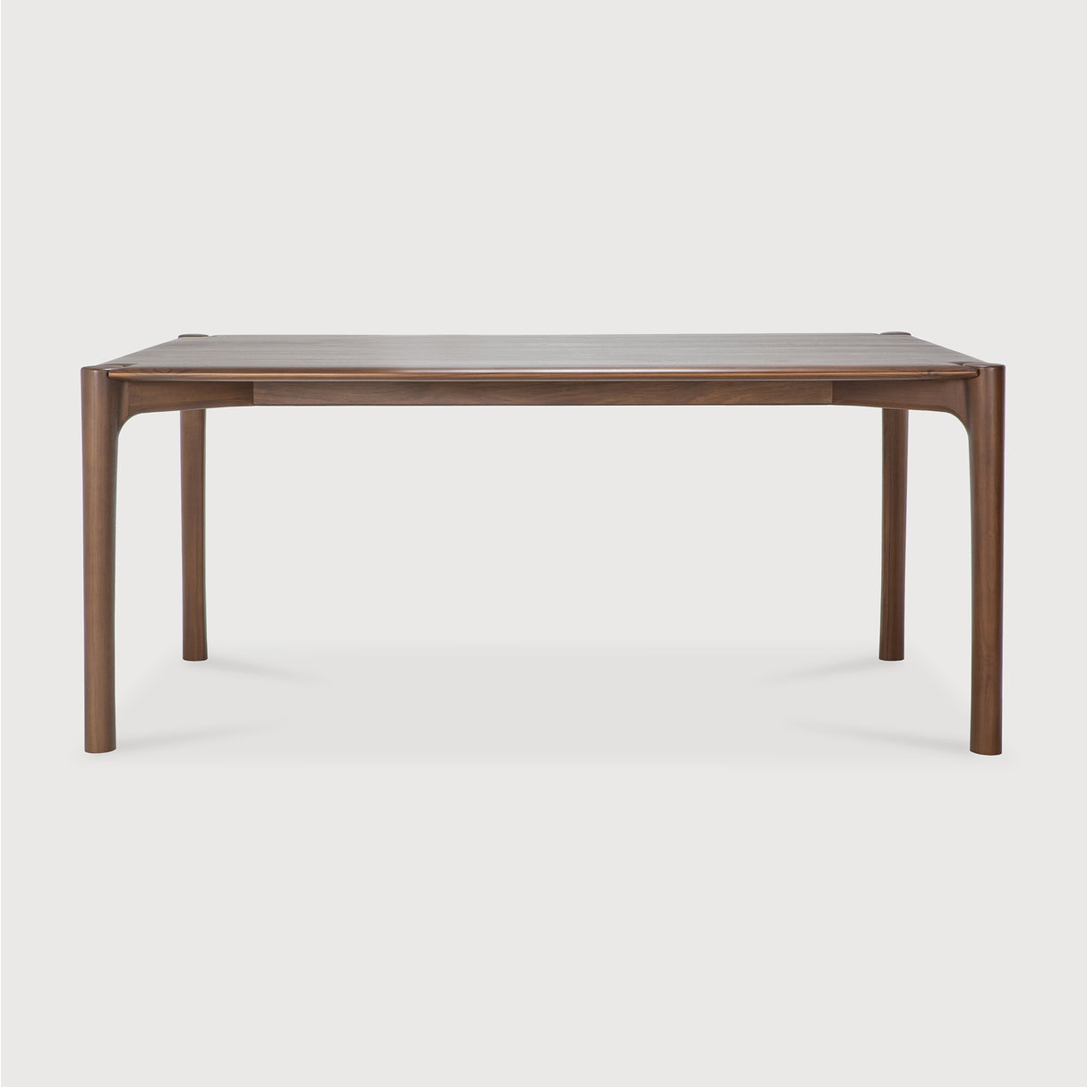 PI Esstisch - lackiertes Teak - braun - rechteckig - 180 x 90 x 76 cm - ZEN ZONE Furniture