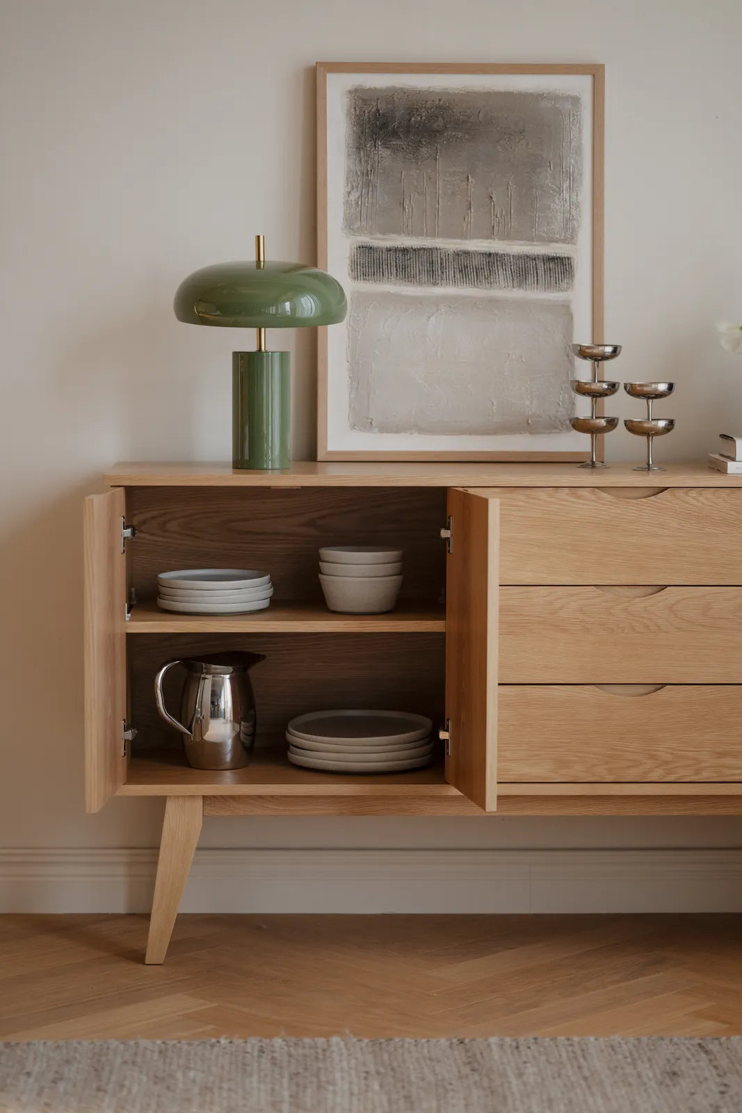 FILIPPA Sideboard aus Eiche 150x40x85 cm