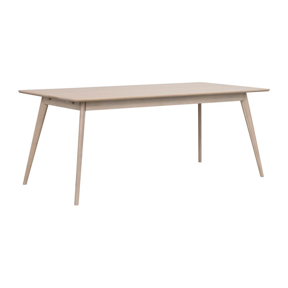 YUMI Esstisch Weiß pigmentiert 190x90x75cm - ZEN ZONE