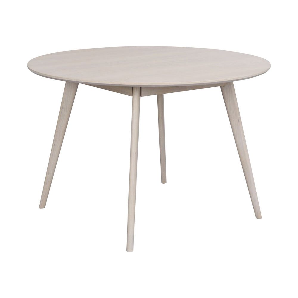 YUMI Esstisch Weiß pigmentiert 115x115x75cm - ZEN ZONE