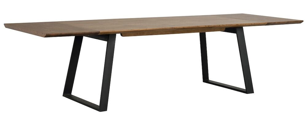 MELVILLE Esstisch Braun/Schwarz 210x95x75cm - ZEN ZONE