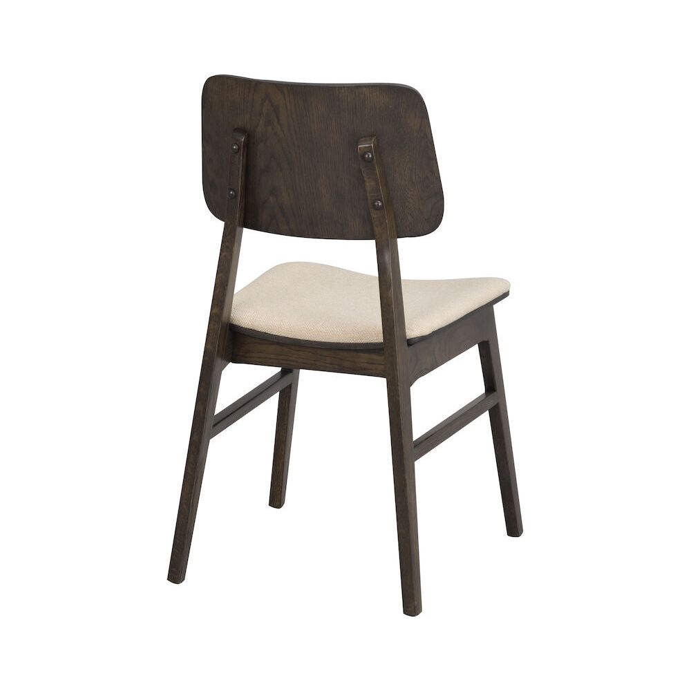 NAGANO Esszimmerstuhl Braun/Beige 50x51x85cm - ZEN ZONE