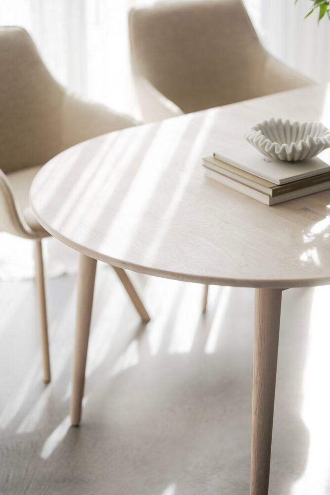 TYLER Esstisch Weiß pigmentiert 170x105x74cm - ZEN ZONE