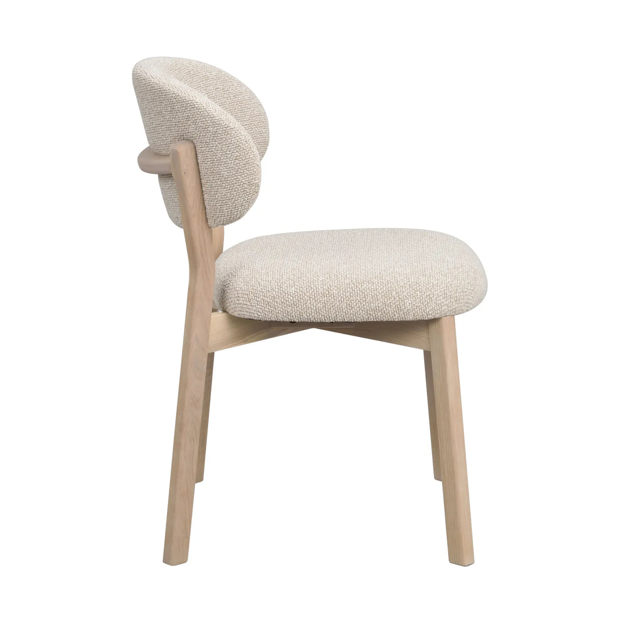 PATTERSON Essstuhl aus Eiche, 60x50x81 cm