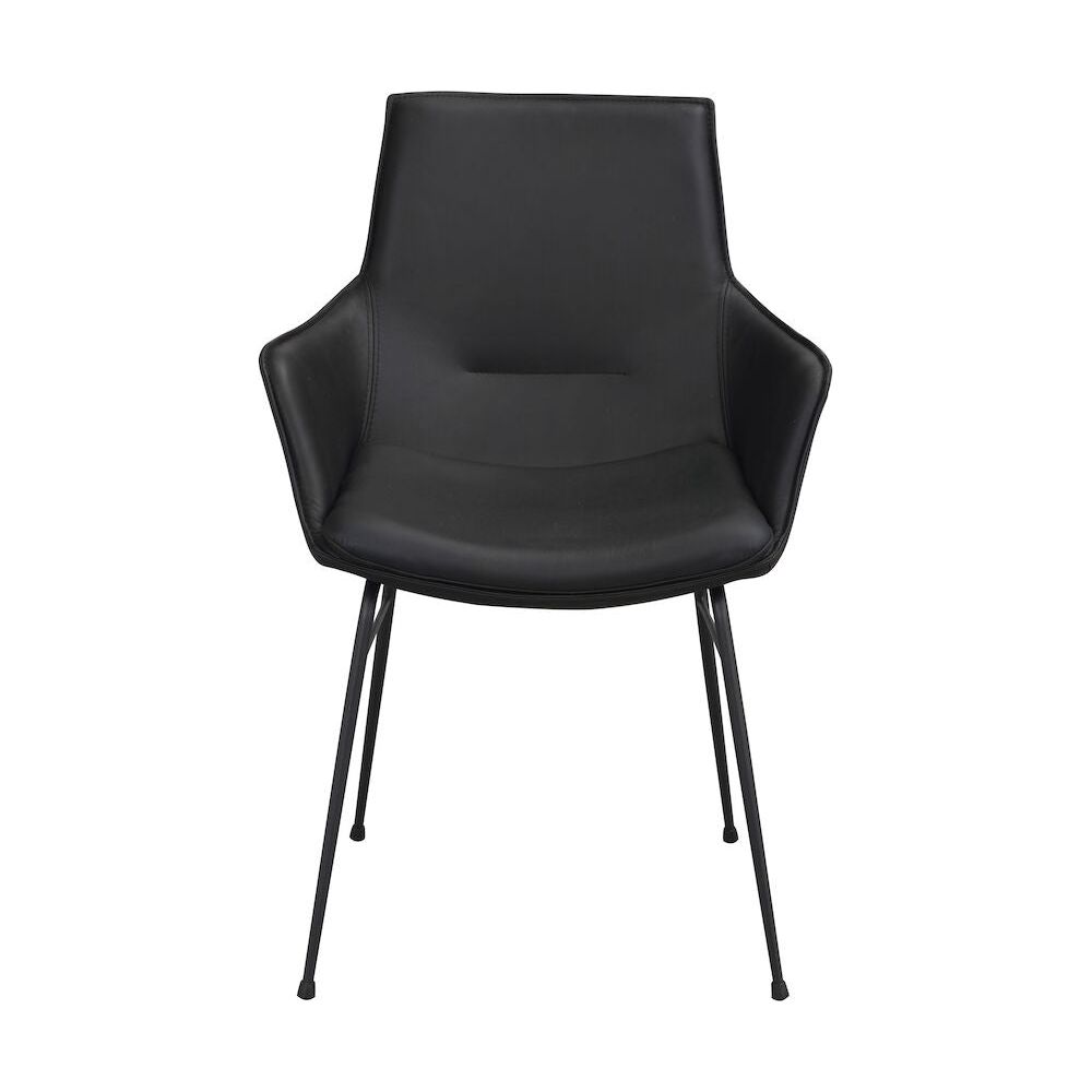 LOWELL Esszimmerstuhl Schwarz 59x62x86cm - ZEN ZONE