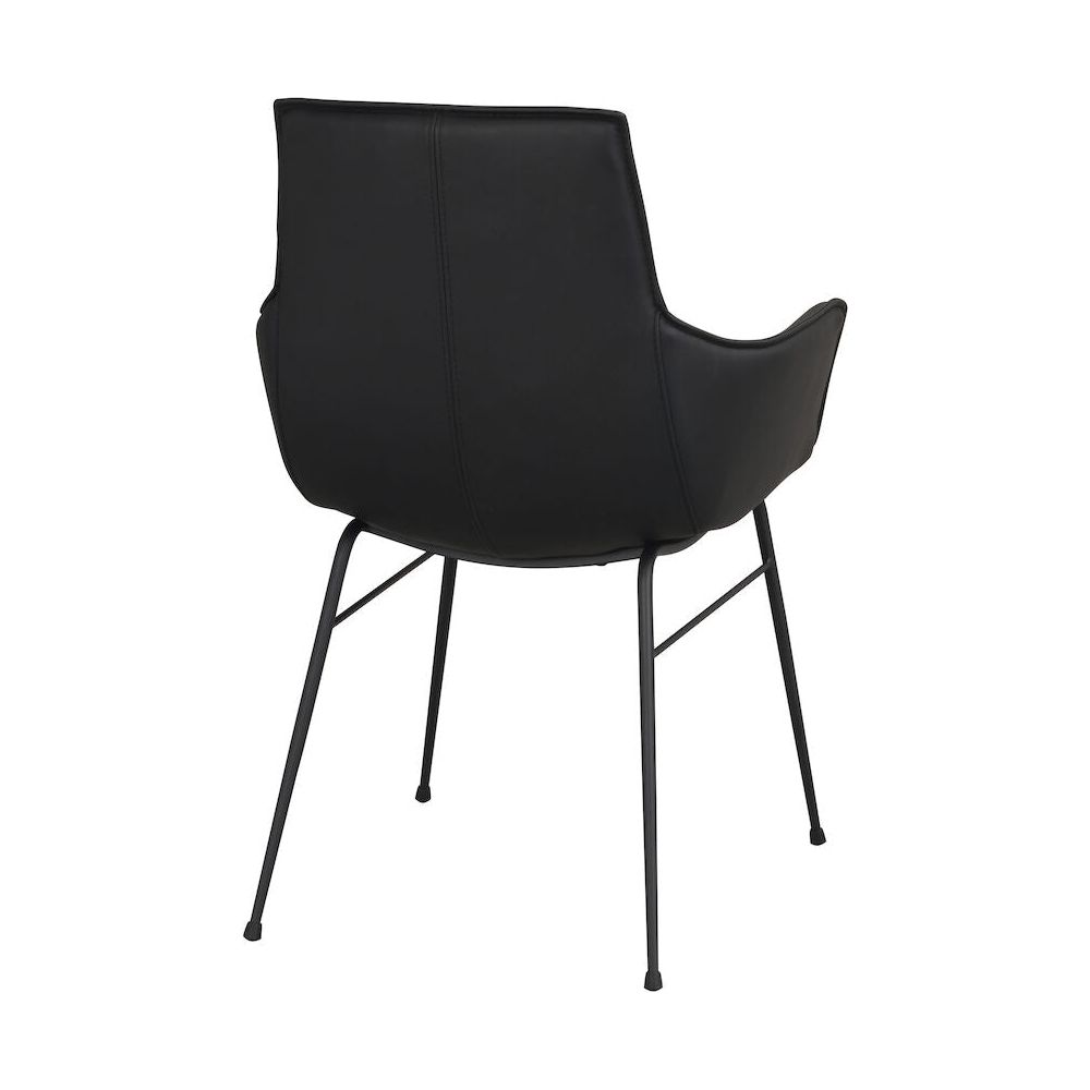 LOWELL Esszimmerstuhl Schwarz 59x62x86cm - ZEN ZONE