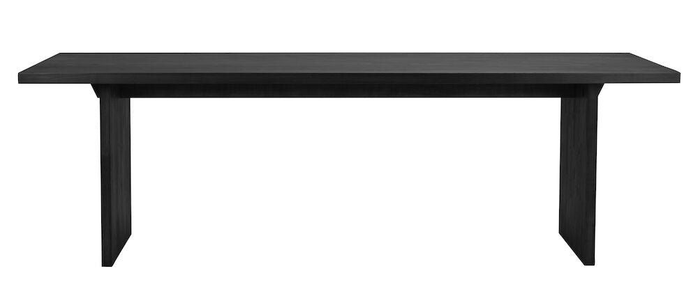 EMMETT Esstisch Schwarz 240x95x75cm - ZEN ZONE