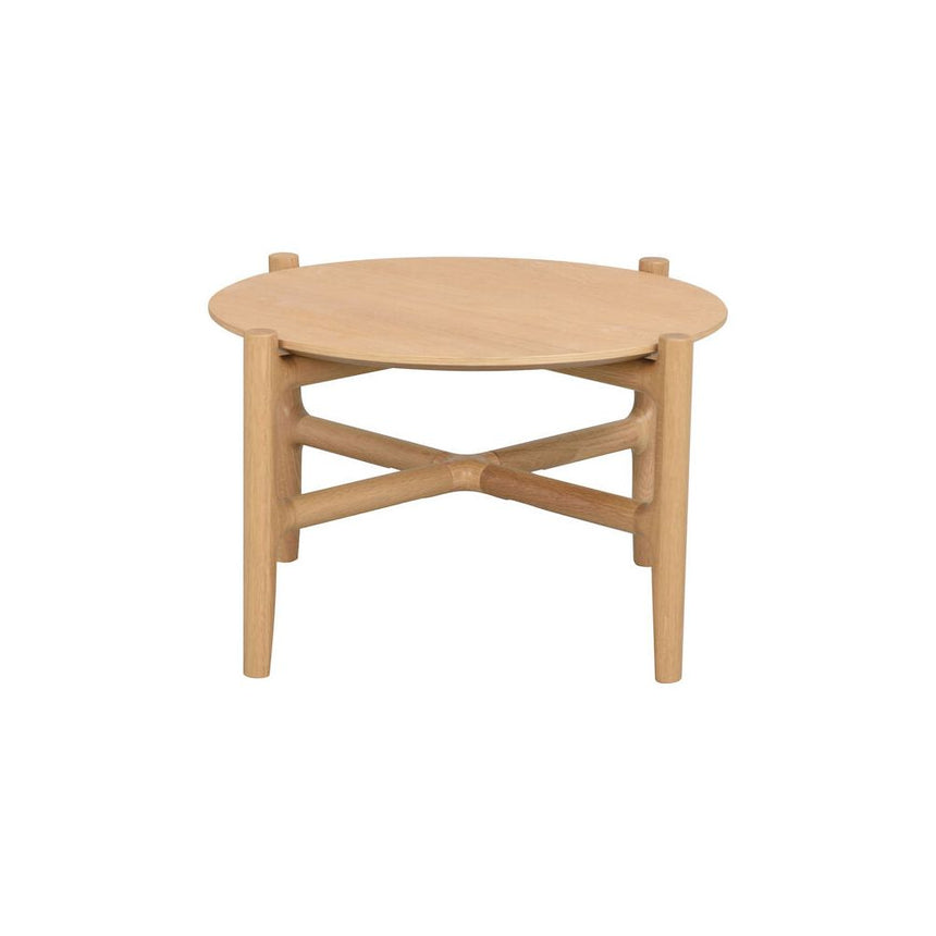 HOLTON Couchtisch Eiche 62x62x36cm - ZEN ZONE