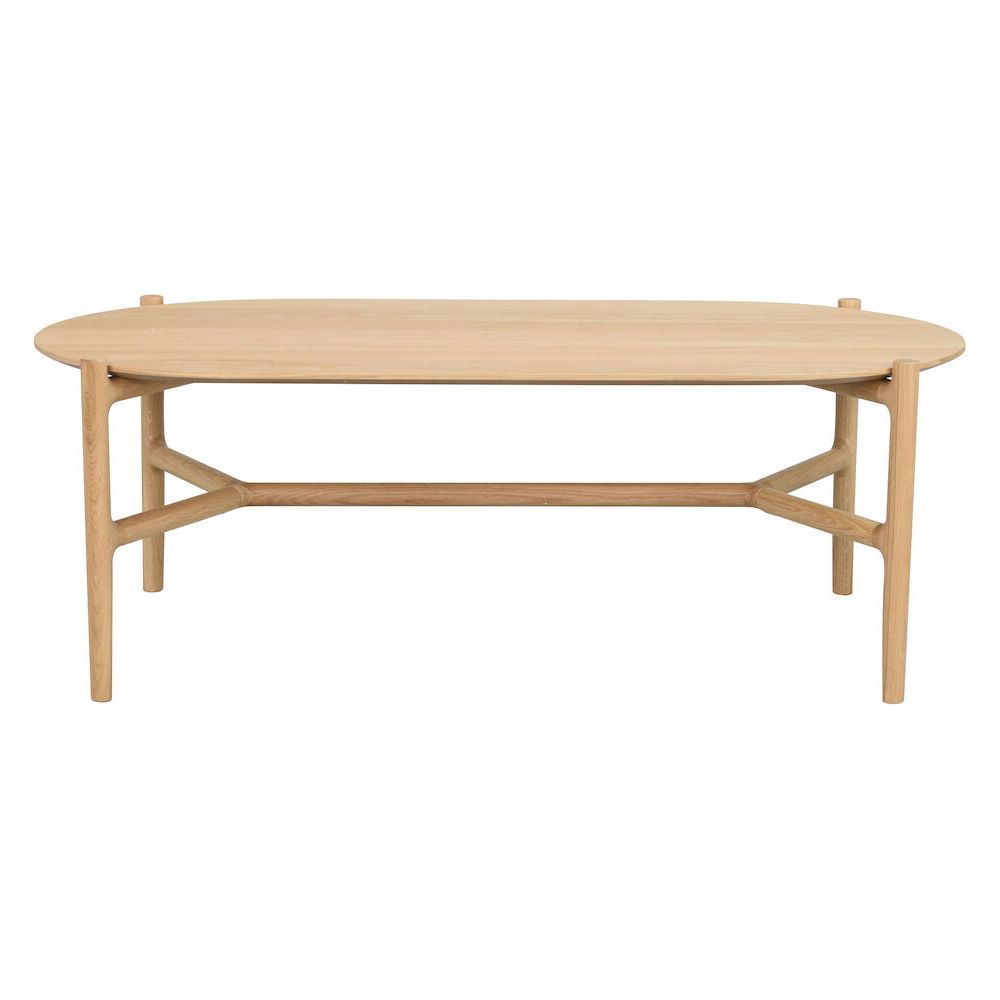 HOLTON Couchtisch Eiche 130x65x46cm - ZEN ZONE