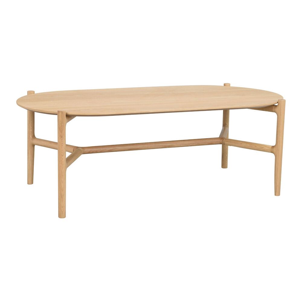 HOLTON Couchtisch Eiche 130x65x46cm - ZEN ZONE