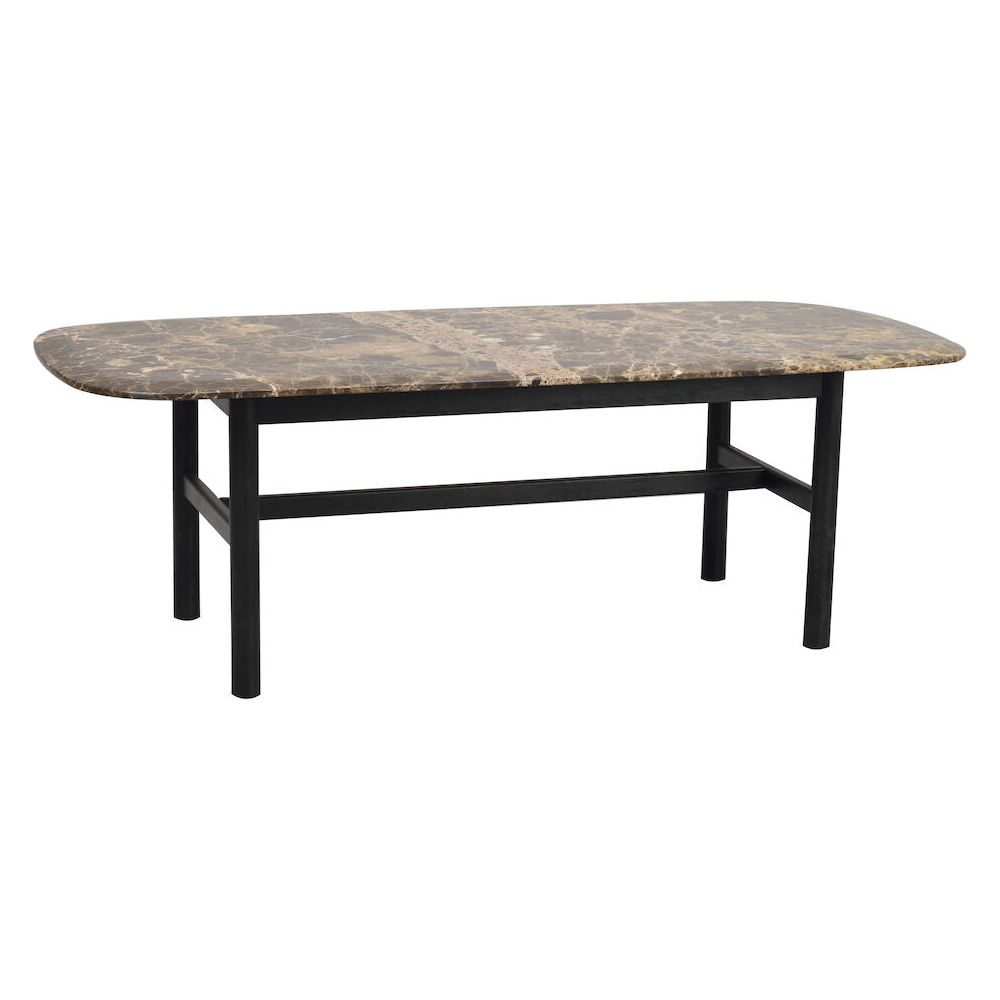 HAMMOND Couchtisch Braun/Schwarz 135x62x45cm - ZEN ZONE