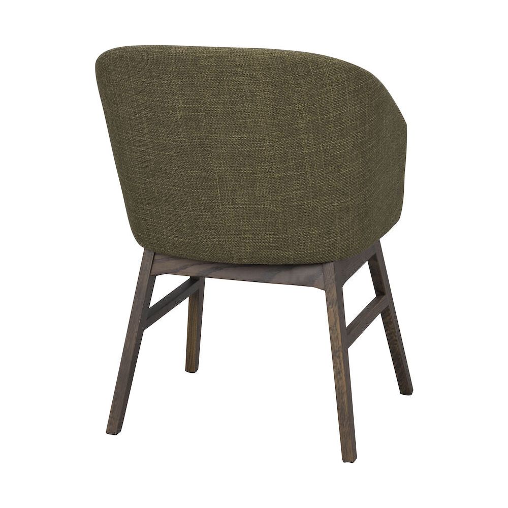 WINDHAM Esszimmerstuhl Grün/braun 57x62x80cm - ZEN ZONE