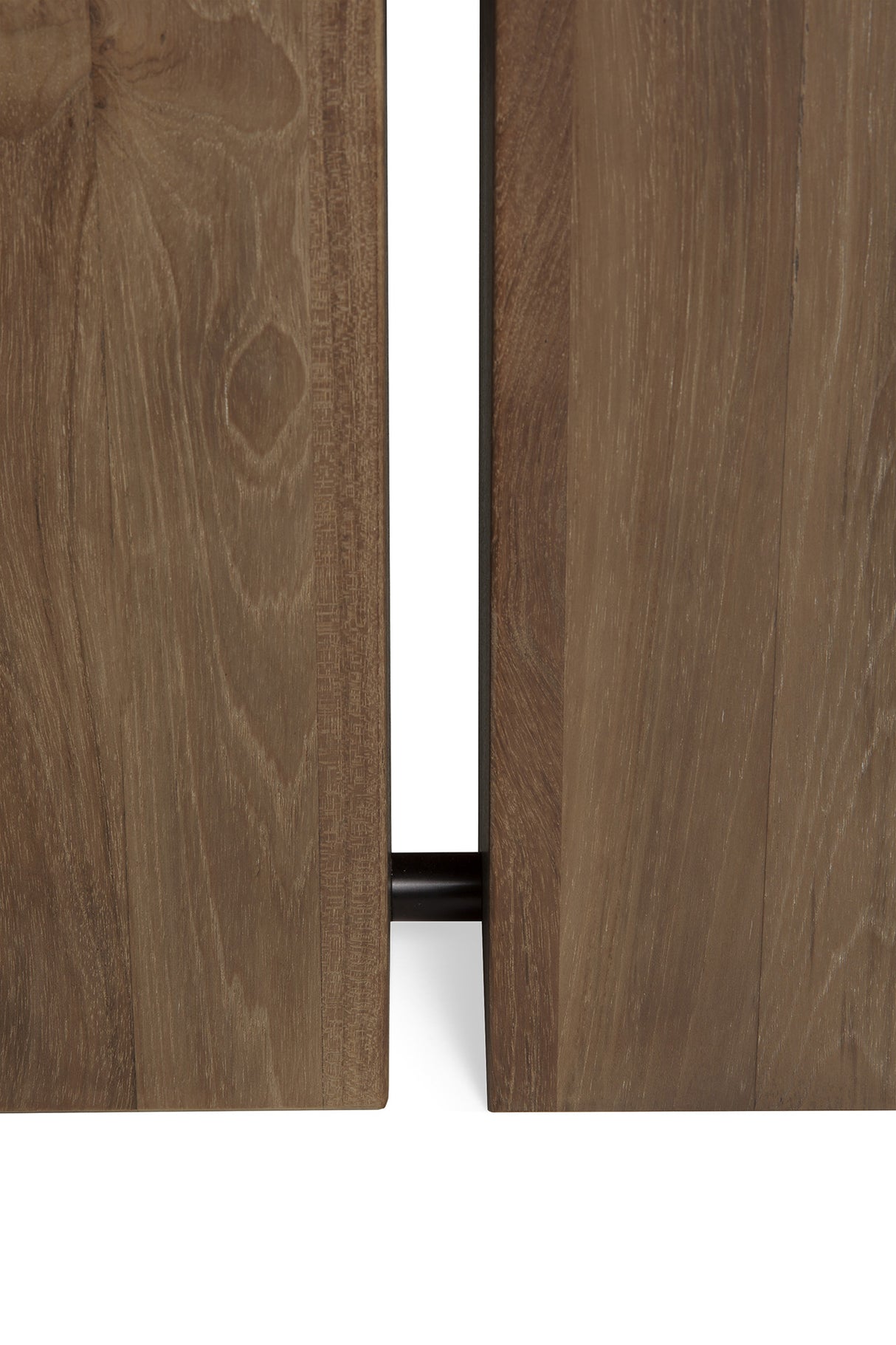 Double ausziehbarer Esstisch - Teak - rechteckig - 200/300 x 100 x 76 cm - ZEN ZONE