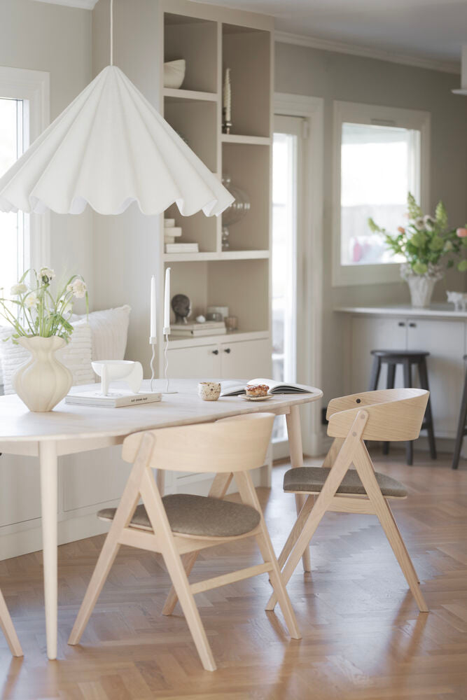 TYLER Esstisch Weiß pigmentiert 170x105x74cm - ZEN ZONE