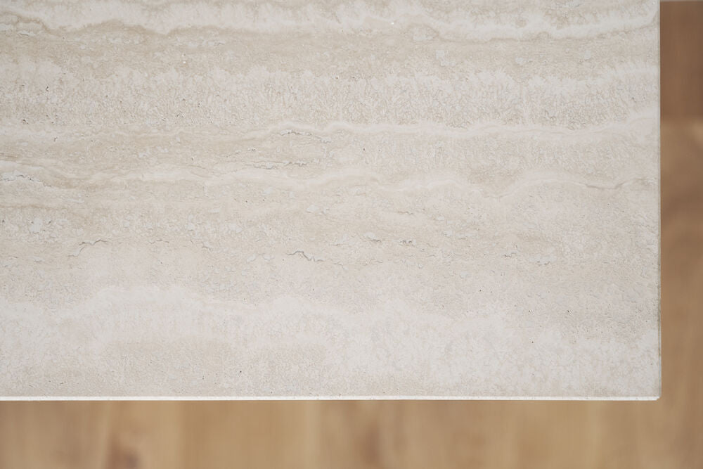 ORWEL Couchtisch Beige/braun 140x60x45cm - ZEN ZONE Furniture