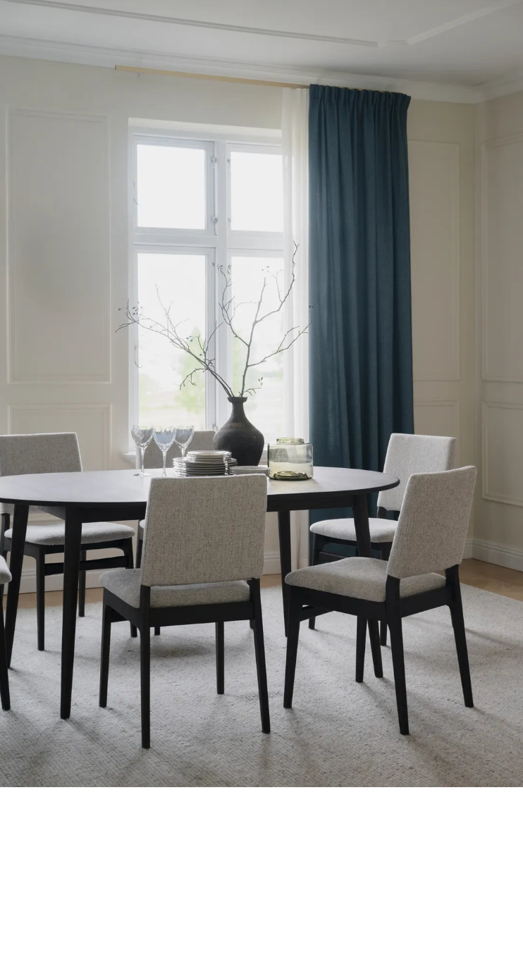 MEDFORD Essstuhl aus Eiche, 57x46x86 cm