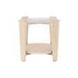 ARRAN Couchtisch Weiß pigmentiert 52x52x45cm - ZEN ZONE Furniture