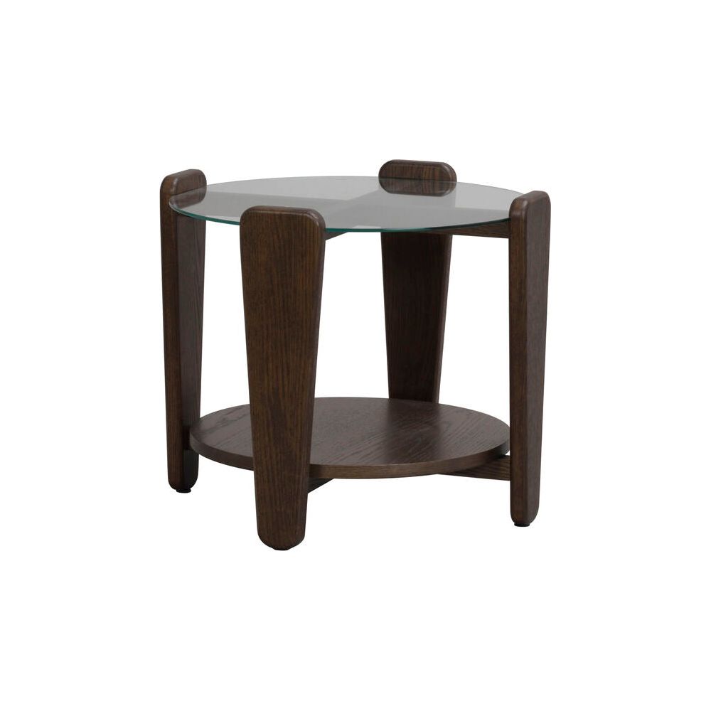ARRAN Couchtisch Braun 52x52x45cm - ZEN ZONE Furniture