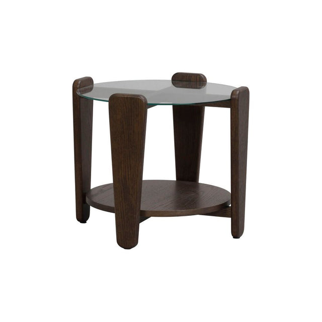 ARRAN Couchtisch Braun 52x52x45cm - ZEN ZONE Furniture