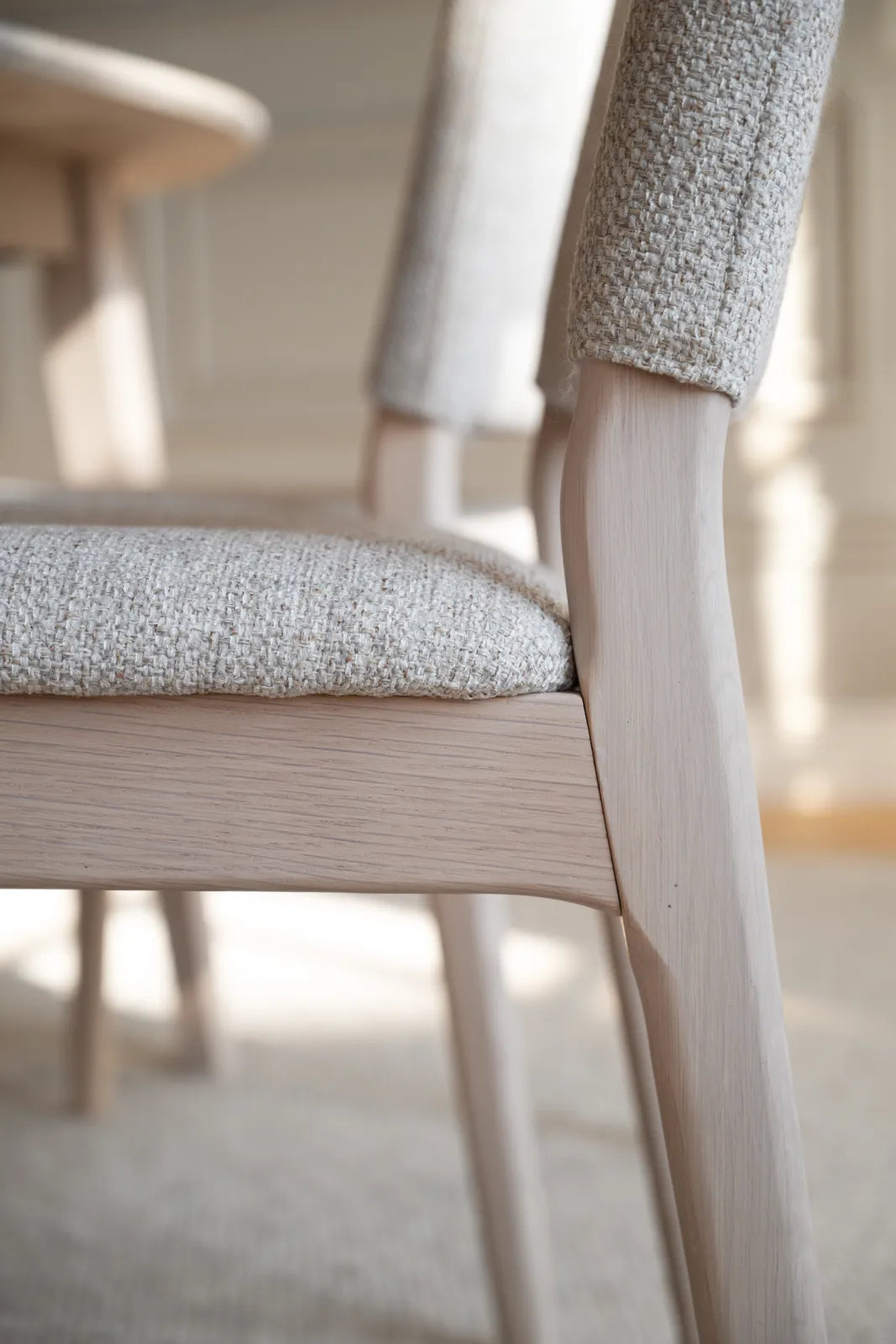 MEDFORD Essstuhl aus Eiche, 57x46x86 cm