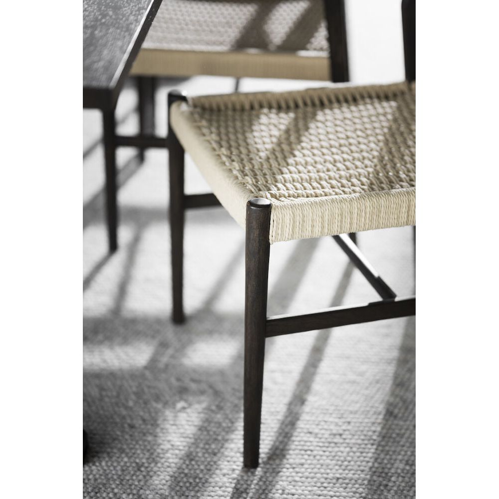 HARLAN Esszimmerstuhl Braun/hellbeige 49x54x86cm - ZEN ZONE