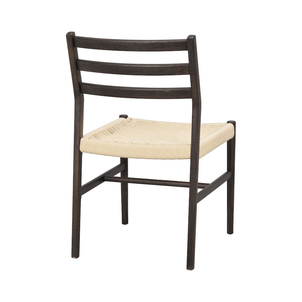 HARLAN Esszimmerstuhl Braun/hellbeige 49x54x86cm - ZEN ZONE