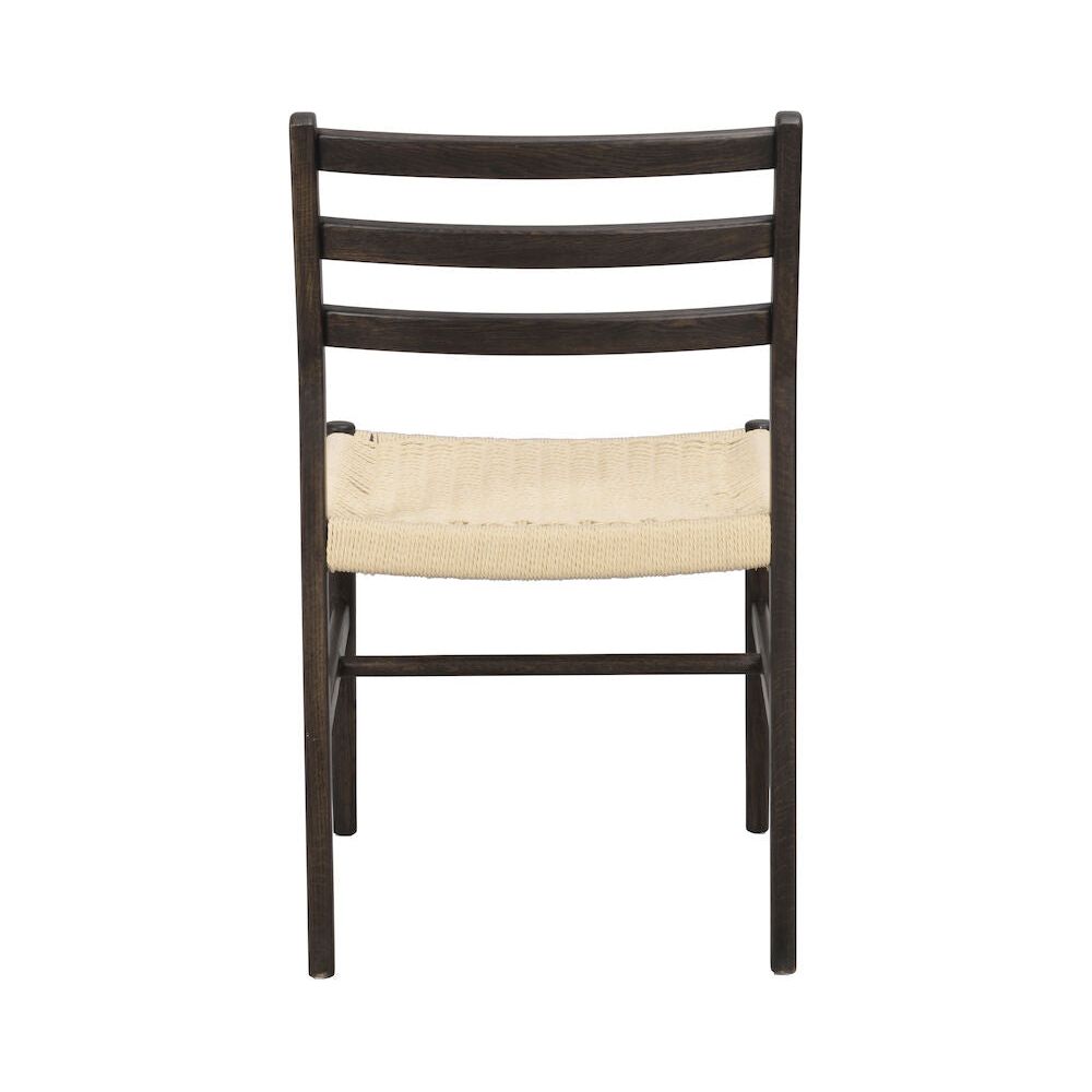 HARLAN Esszimmerstuhl Braun/hellbeige 49x54x86cm - ZEN ZONE