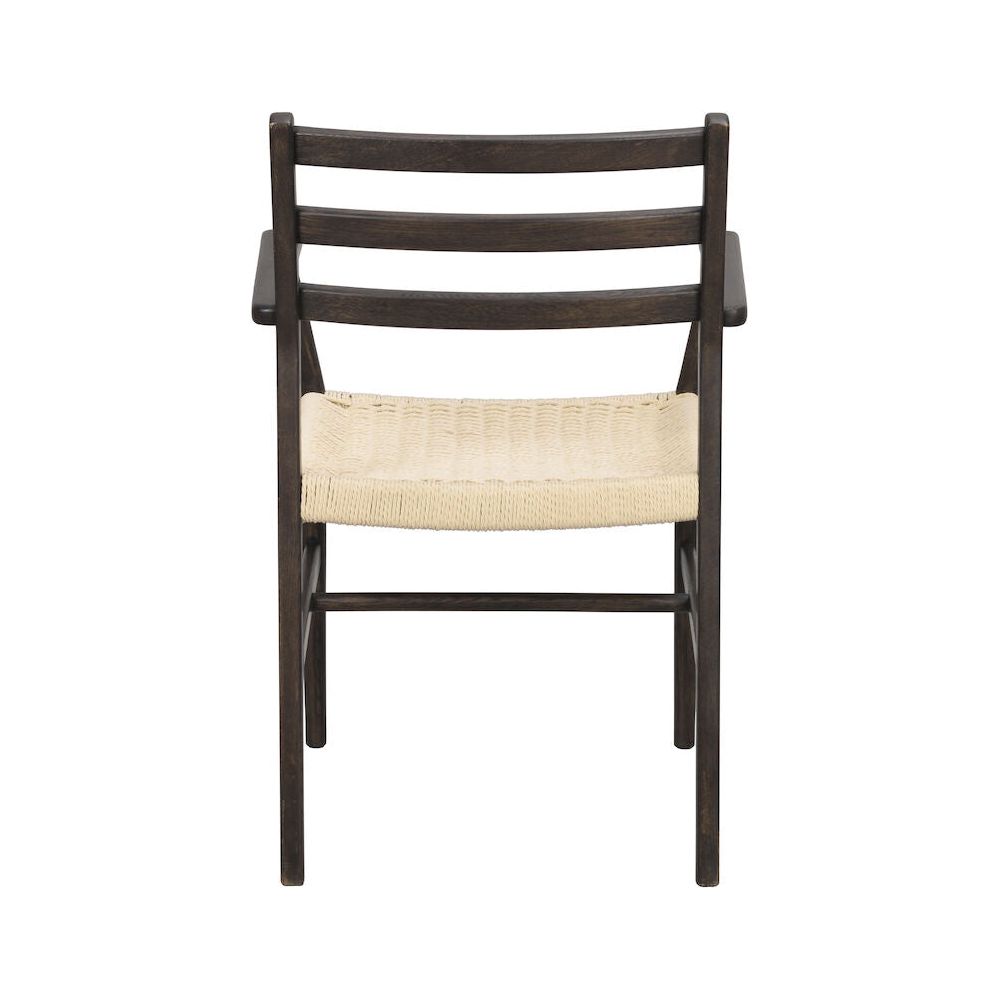 HARLAN Esszimmerstuhl Braun/hellbeige 56x54x86cm - ZEN ZONE