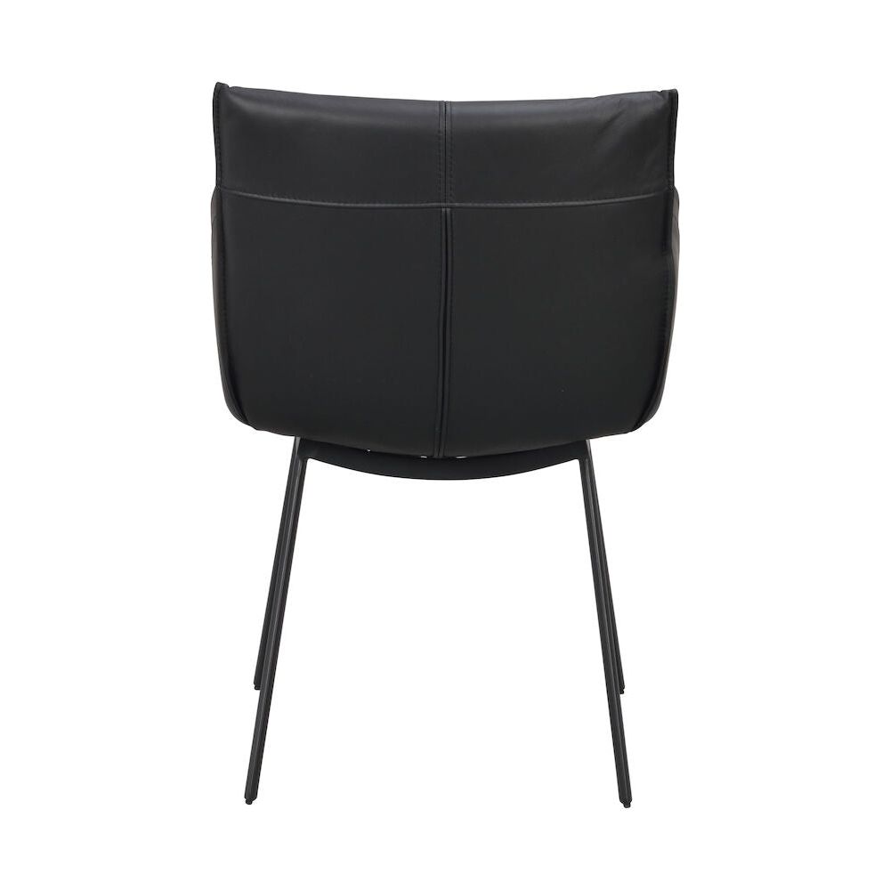 HINCKLEY Esszimmerstuhl Schwarz 58x62x84cm - ZEN ZONE