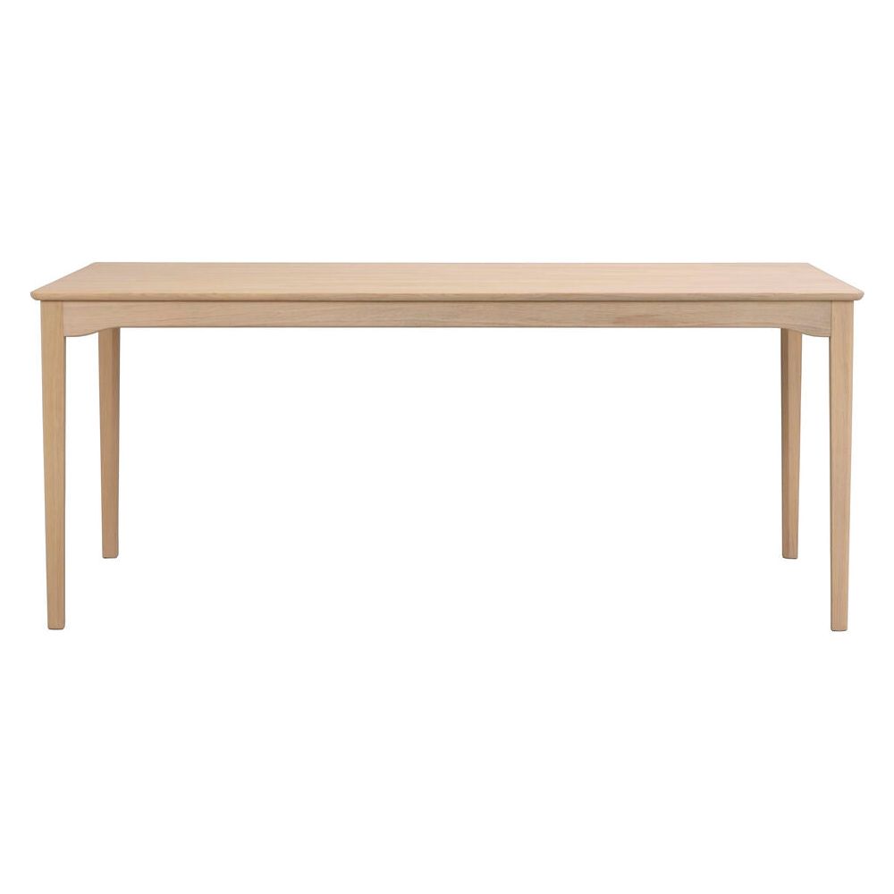 MARKHAM Esstisch Weiß gefärbt 140x90x75cm - ZEN ZONE Furniture