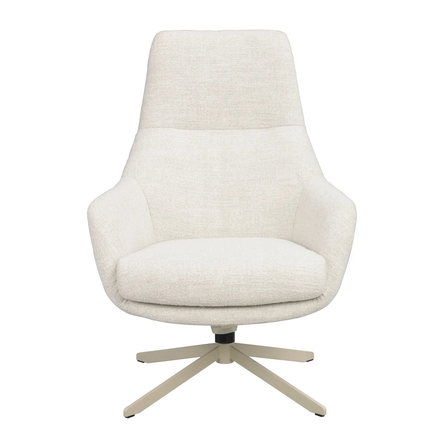 CONROE Sofasessel Hellbeige/Beige, 78x74x103 cm - ZEN ZONE Furniture