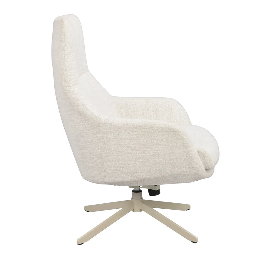 CONROE Sofasessel Hellbeige/Beige, 78x74x103 cm - ZEN ZONE Furniture