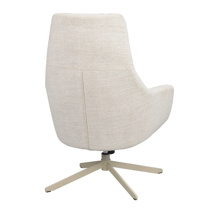 CONROE Sofasessel Hellbeige/Beige, 78x74x103 cm - ZEN ZONE Furniture