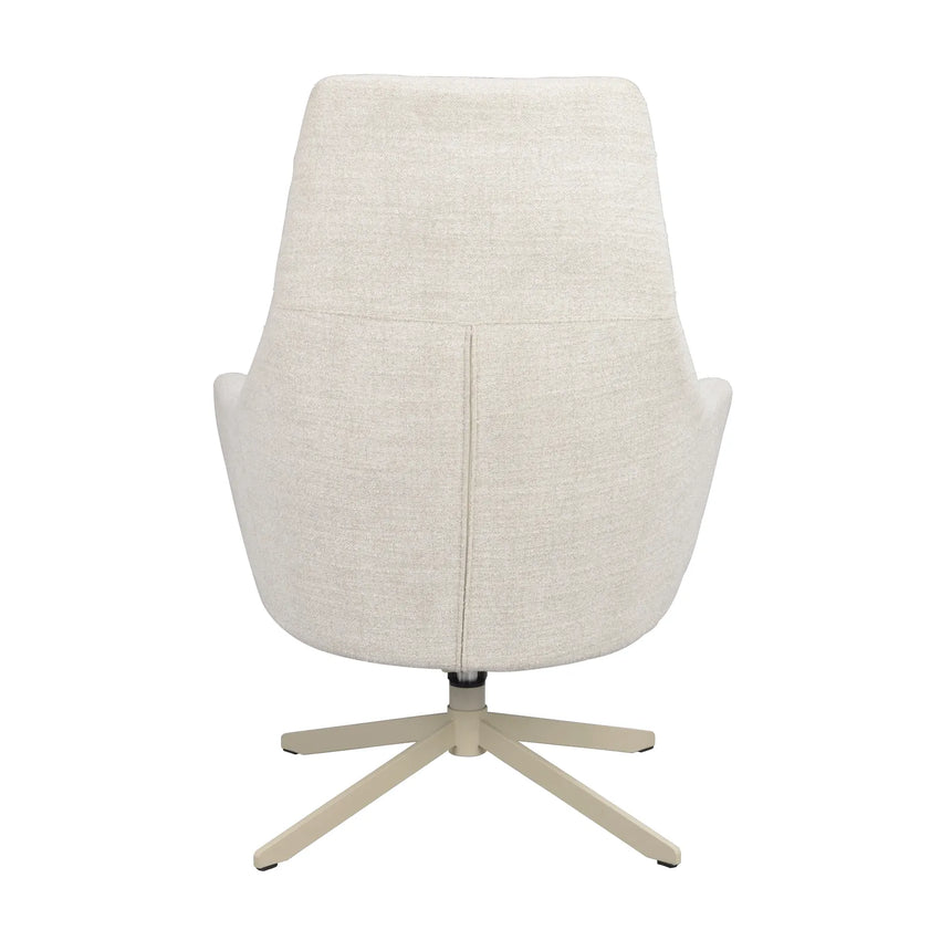 CONROE Sofasessel Hellbeige/Beige, 78x74x103 cm - ZEN ZONE Furniture