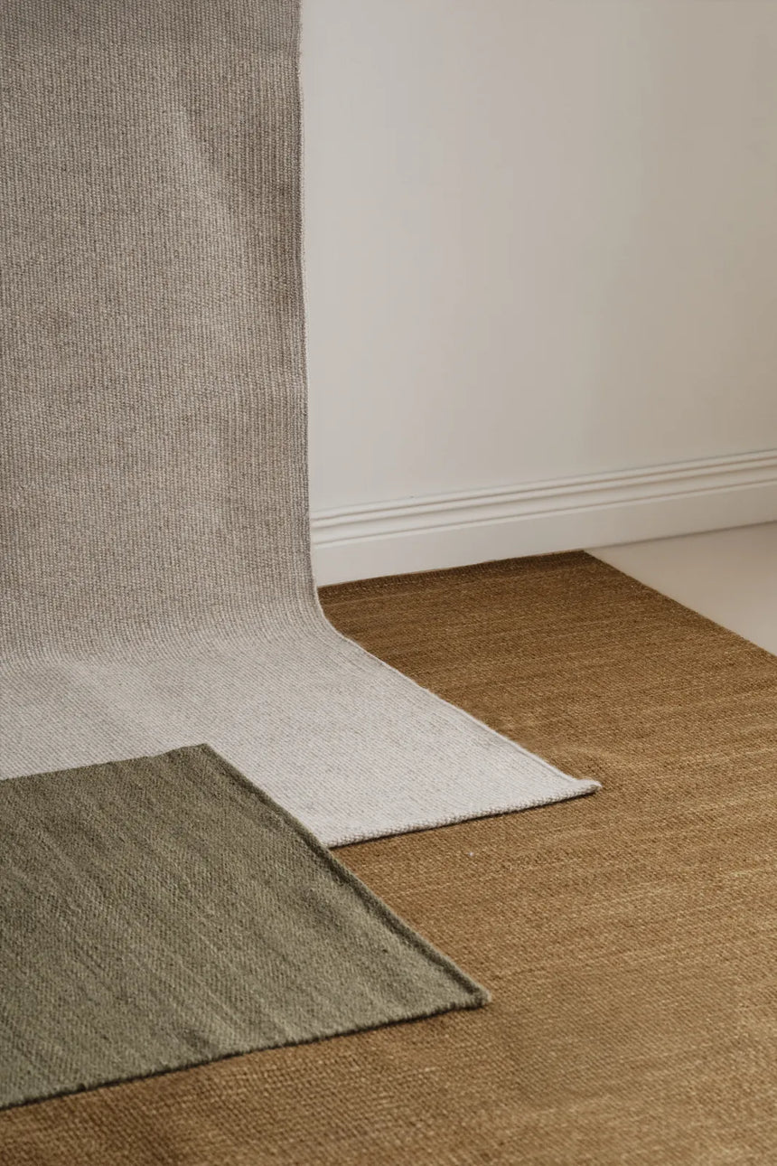 Wollteppich MOORFIELDS aus Wolle, 200x80 cm