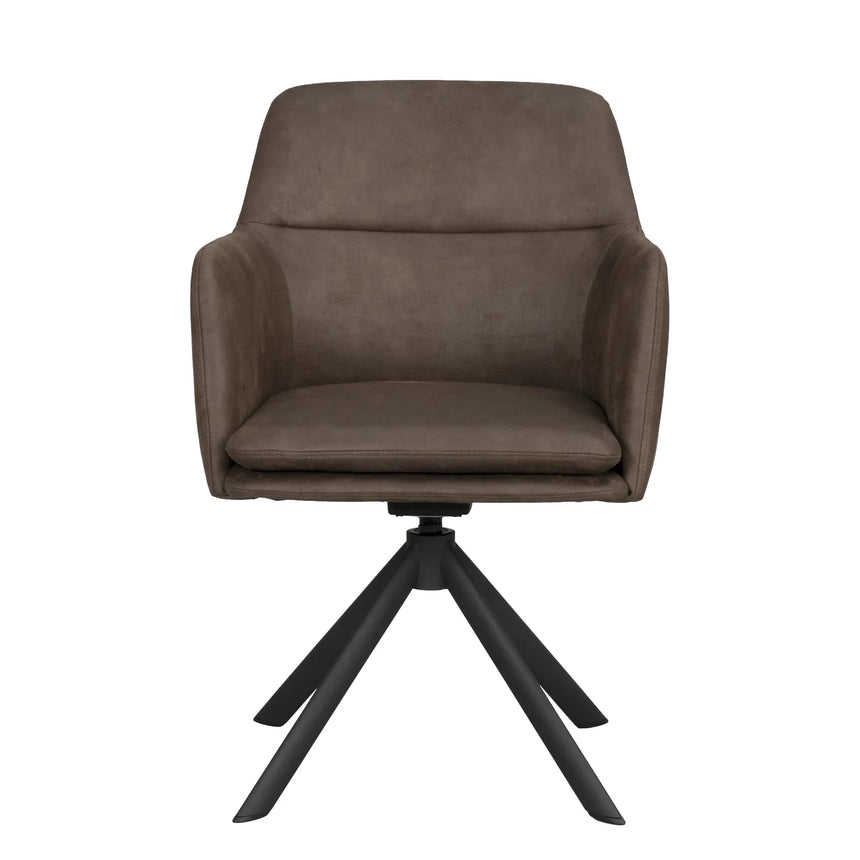 Chaise de salle à manger GLADSTONE, pivotante, 56x61x84 cm