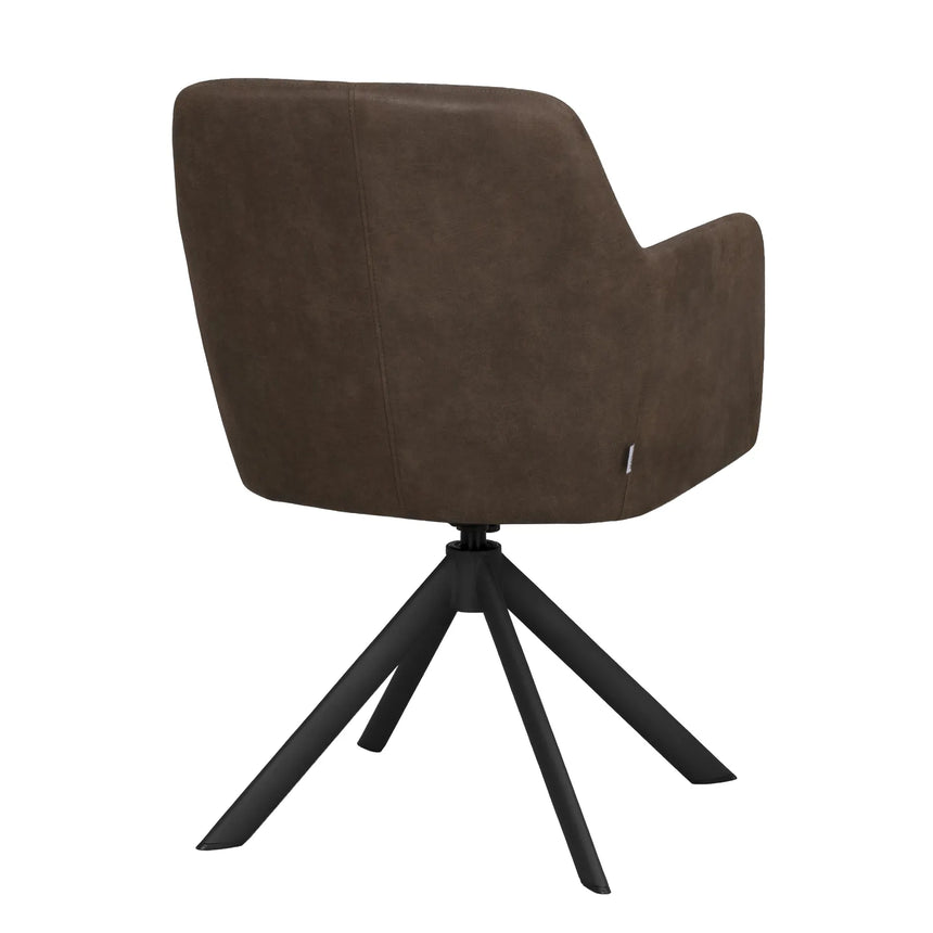 Chaise de salle à manger GLADSTONE, pivotante, 56x61x84 cm