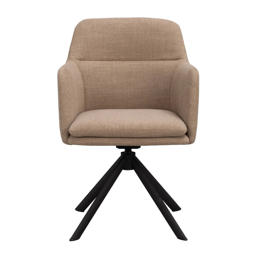 Chaise de salle à manger GLADSTONE, pivotante, 56x61x84 cm
