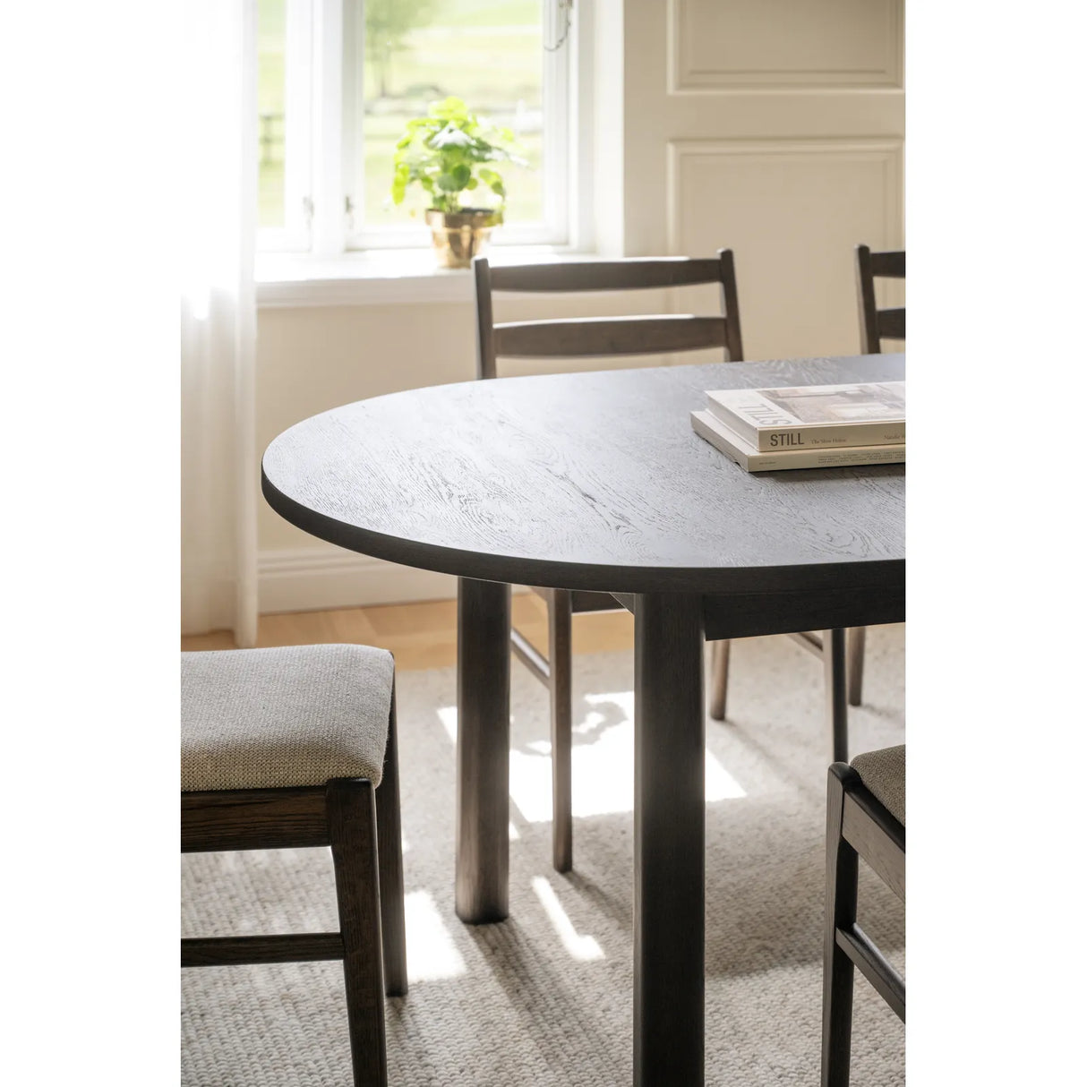 GIFFORD Esstisch aus Eichenfurnier, 220x105x75 cm - ZEN ZONE Furniture