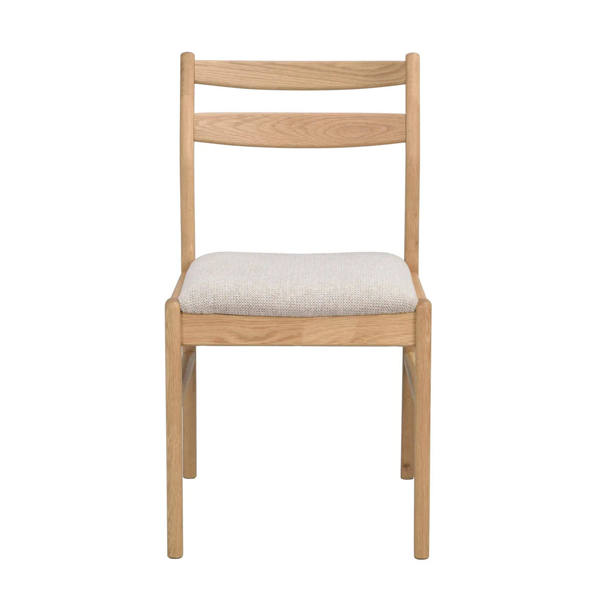 KERWIN Essstuhl aus Eiche, 54x46x86 cm