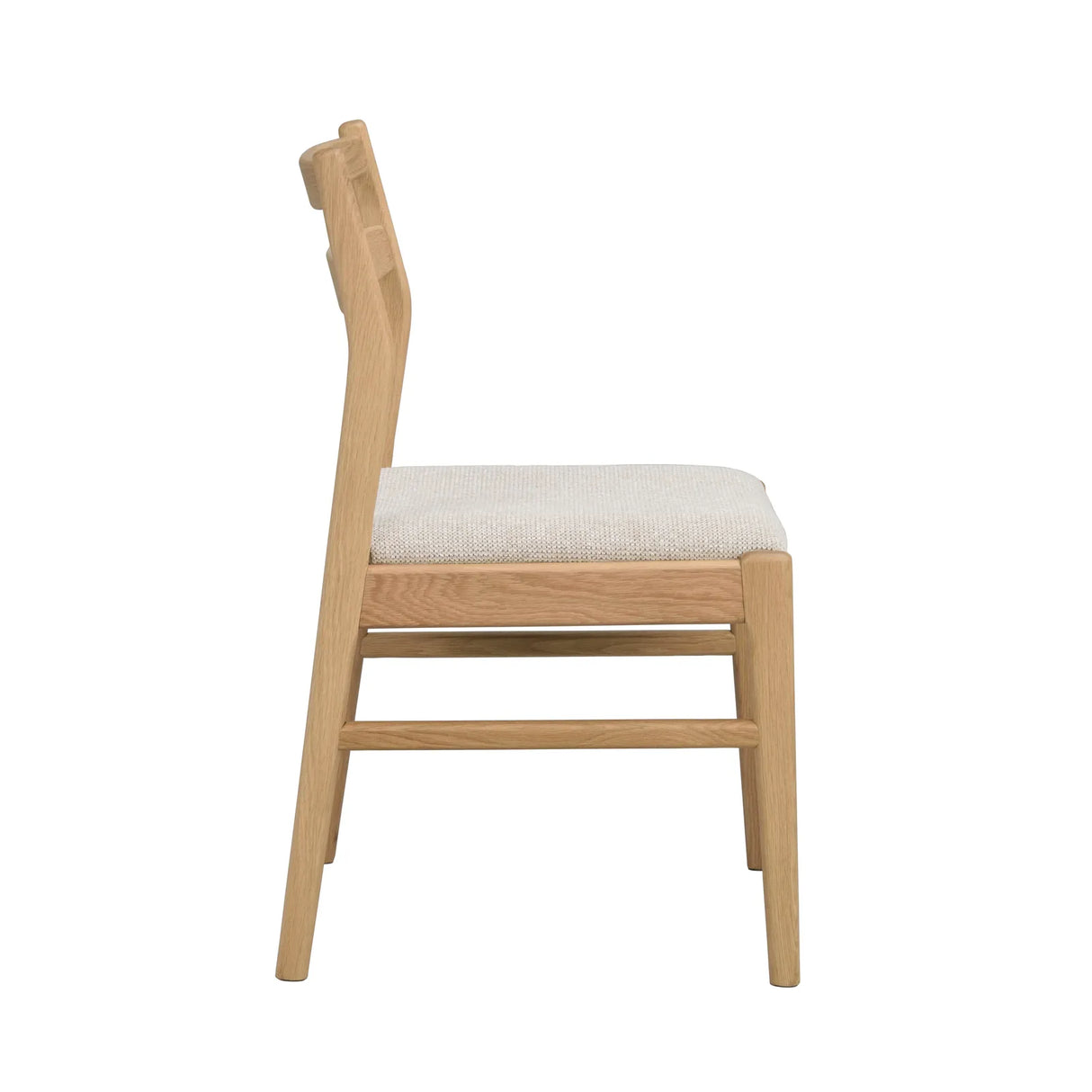 KERWIN Essstuhl aus Eiche, 54x46x86 cm