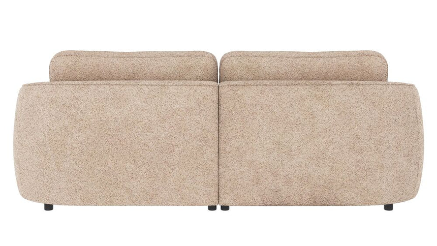 NORRIS 3-Sitzer Sofa Chaise Longue Links Anna #2 hellbeige 226x162x80cm - ZEN ZONE Furniture