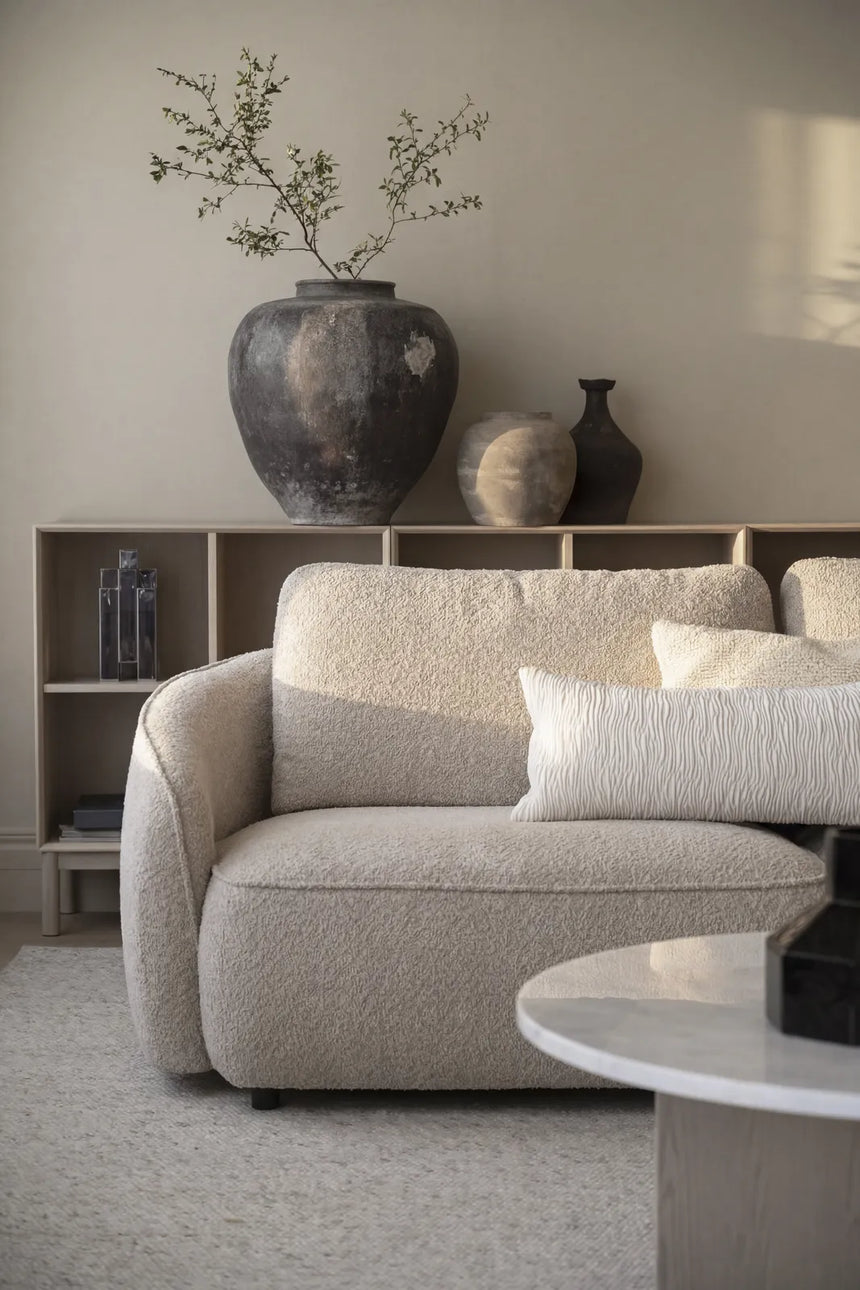 Ecksofa NORRIS, Anna #2 light beige, 309x219x80 cm