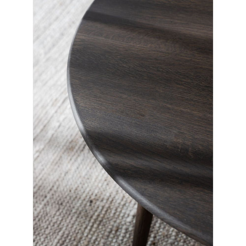 TOMPKINS Couchtisch Rund Braun 90x90x45cm - ZEN ZONE Furniture