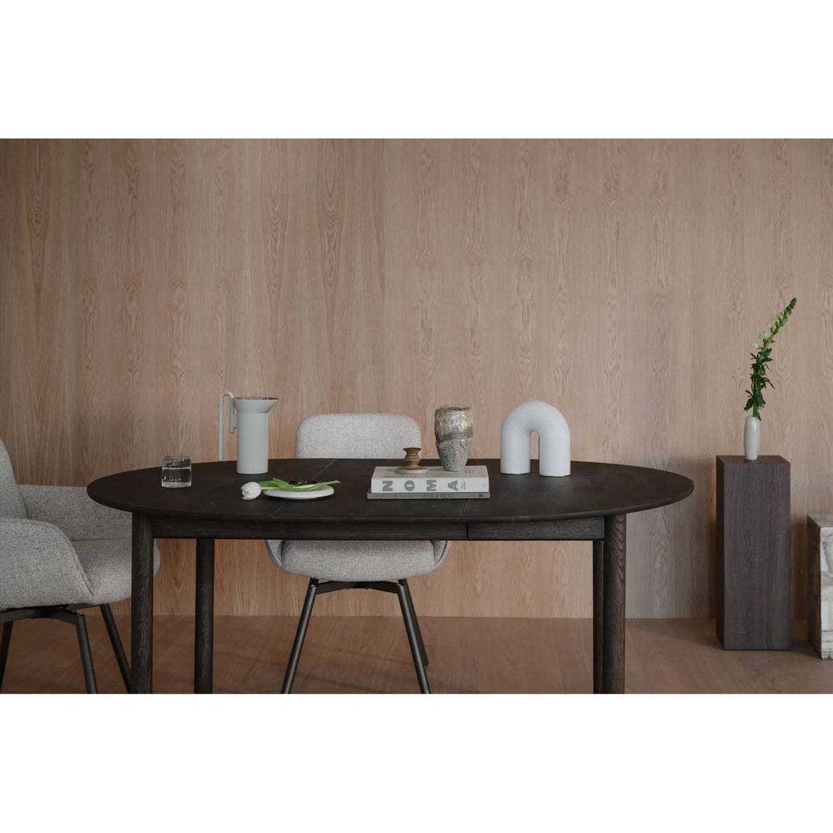 DERRYMORE Esstisch aus massiver Eiche, 120x120x75 cm - ZEN ZONE Furniture