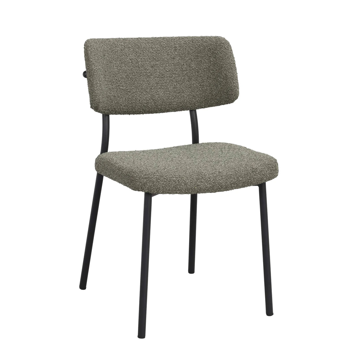 HERBSTER Essstuhl Grün/Schwarz 56x50x82cm - ZEN ZONE Furniture