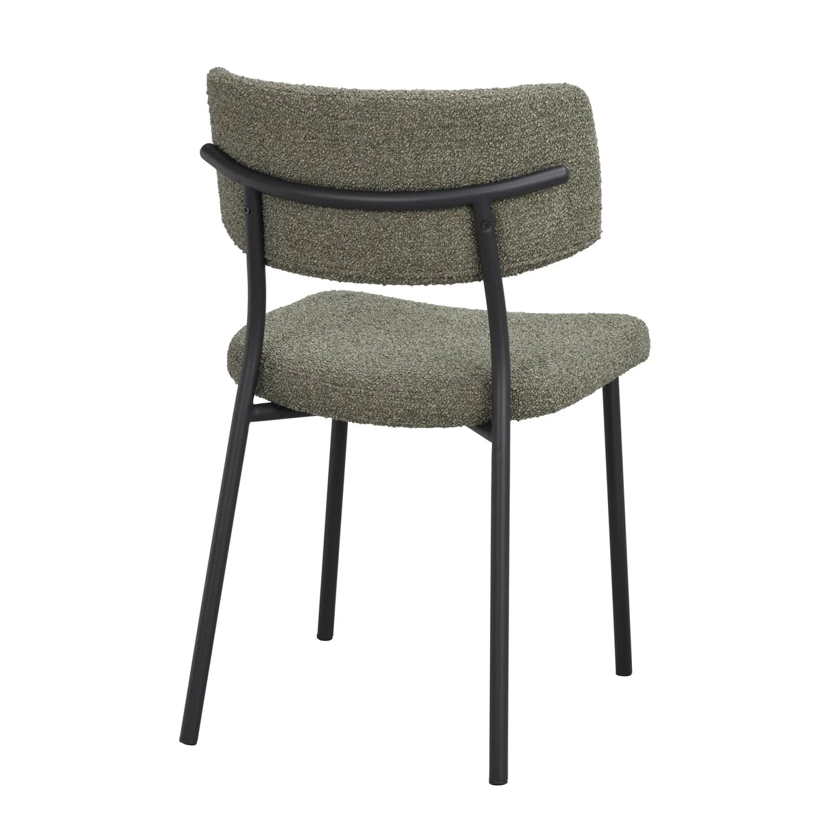 HERBSTER Essstuhl Grün/Schwarz 56x50x82cm - ZEN ZONE Furniture